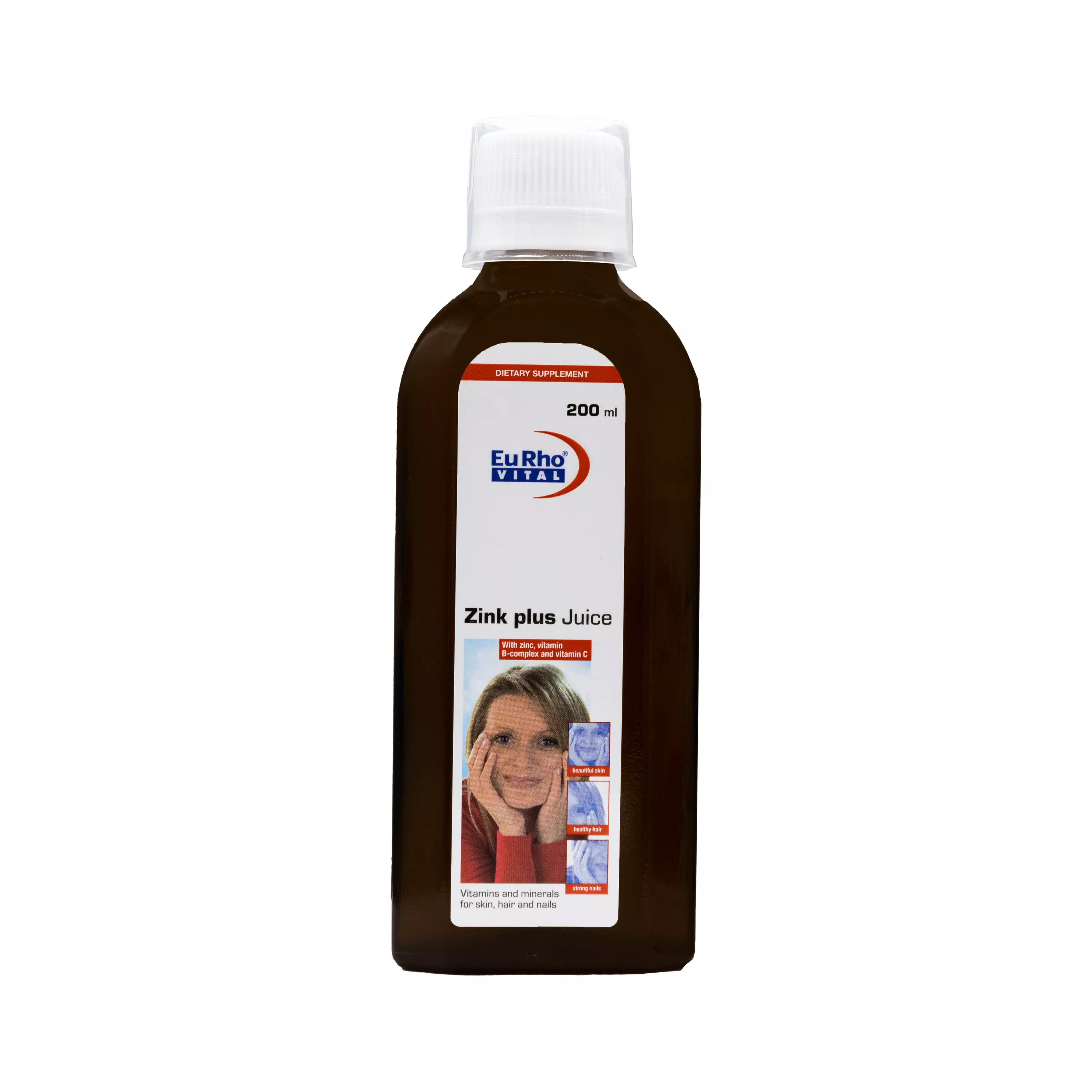 شربت زینک پلاس 200 میلی لیتر یورو ویتال